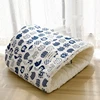 Warm Velvet Fabric Bed for Cats Dogs Winter Autumn Comfortable Soft Fleece Bucket Type Blue Sleeping Bag for kittens Pet house 5