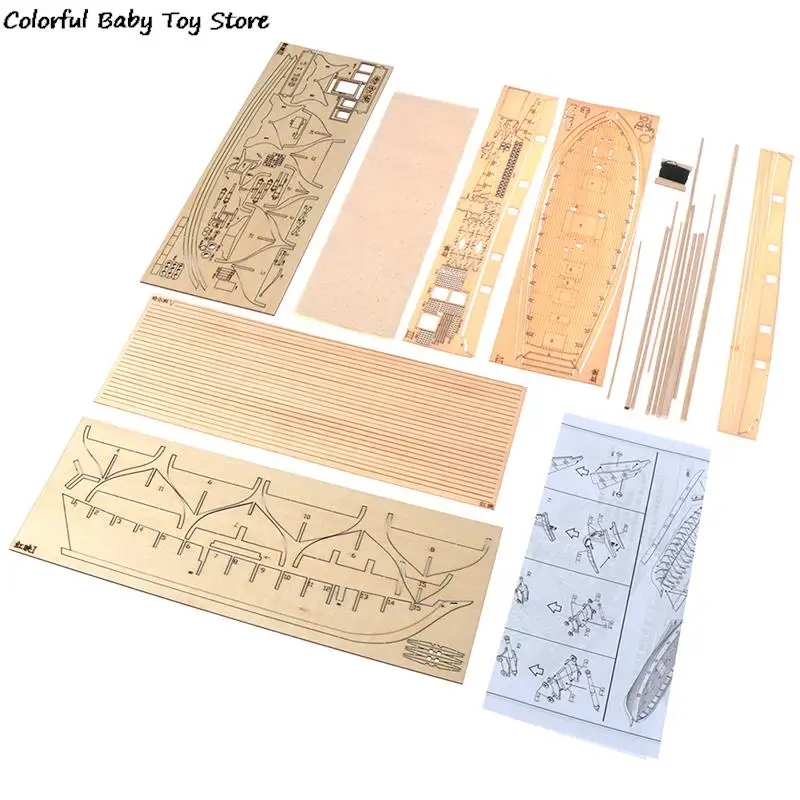 Wooden Ship Model Kit 3