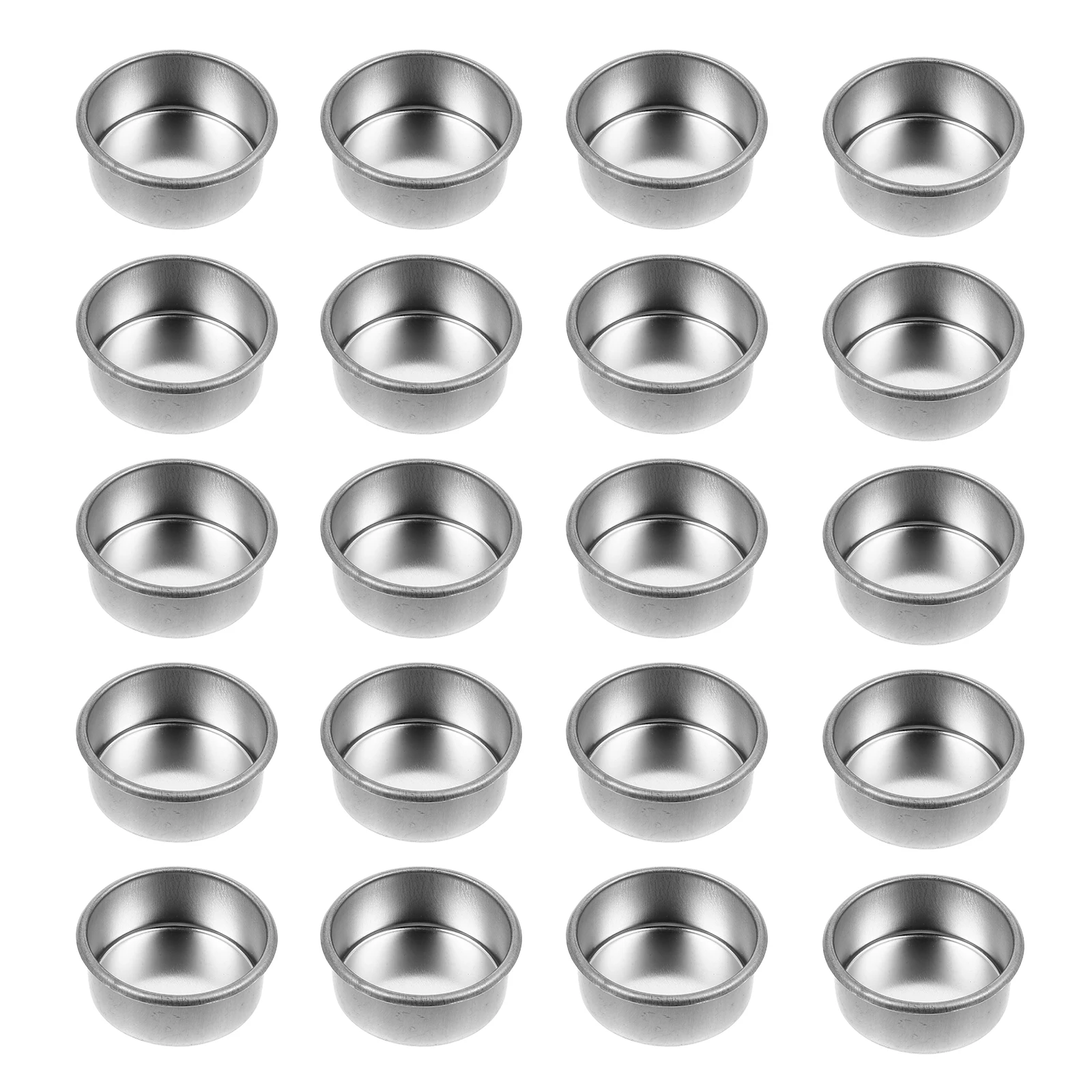 20pcs Scented Candle Cup DIY Candle Holder Creative Candle Empty Cup Decor Candle Holder For DIY Making Candle Craft Decoration
