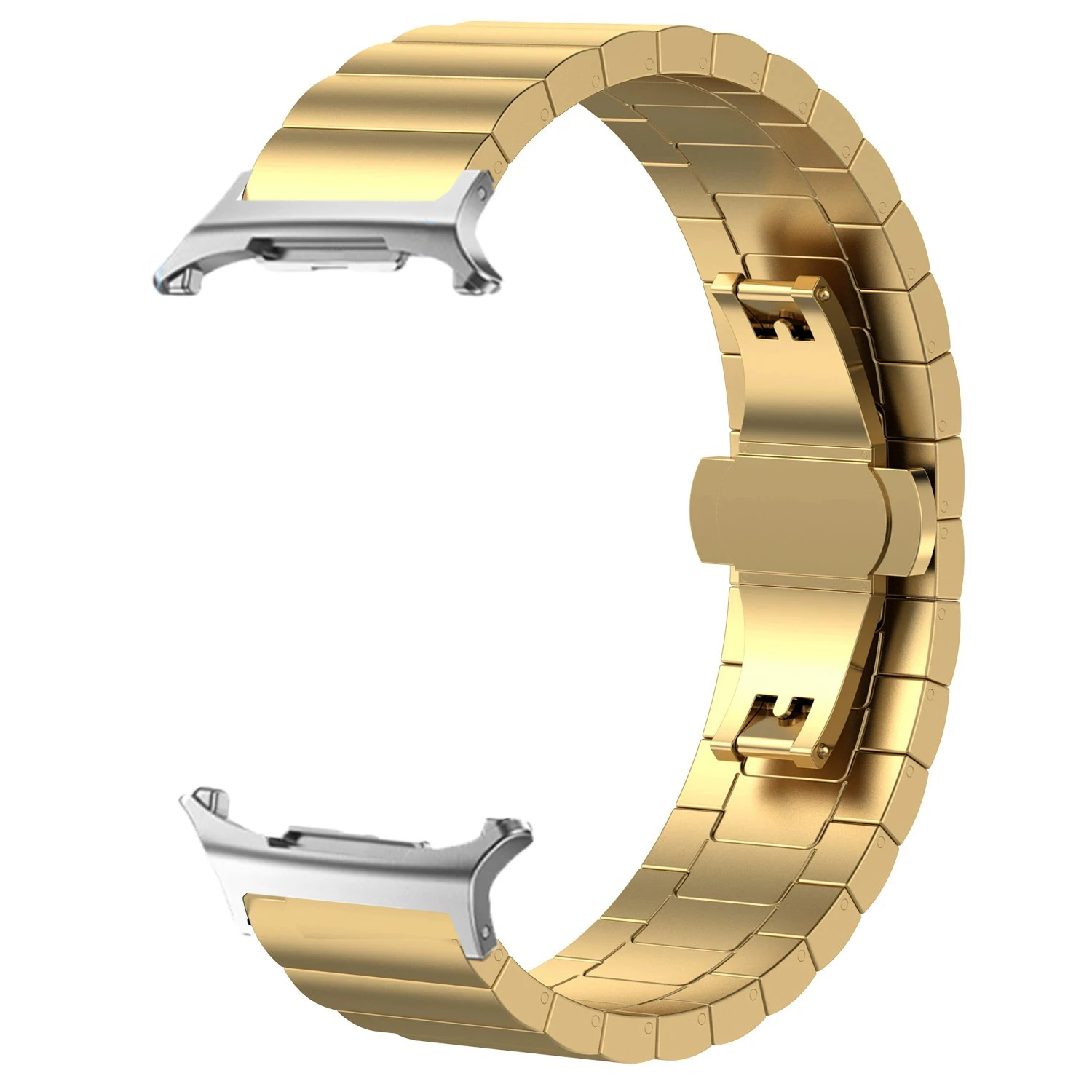 Luxury Stainless Steel Metal Strap - Premium Replacement Band Bracelet