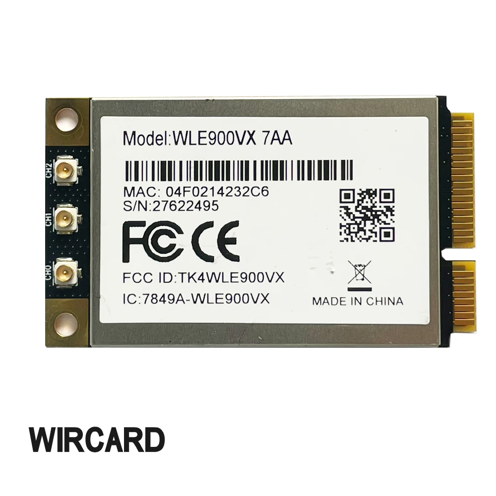 Módulo Wifi de Banda Dupla Wle900vx 7aa Qca9880 2.4g 5g 3x3 Mimo 1300mbps 802.11ac - Imagem 3