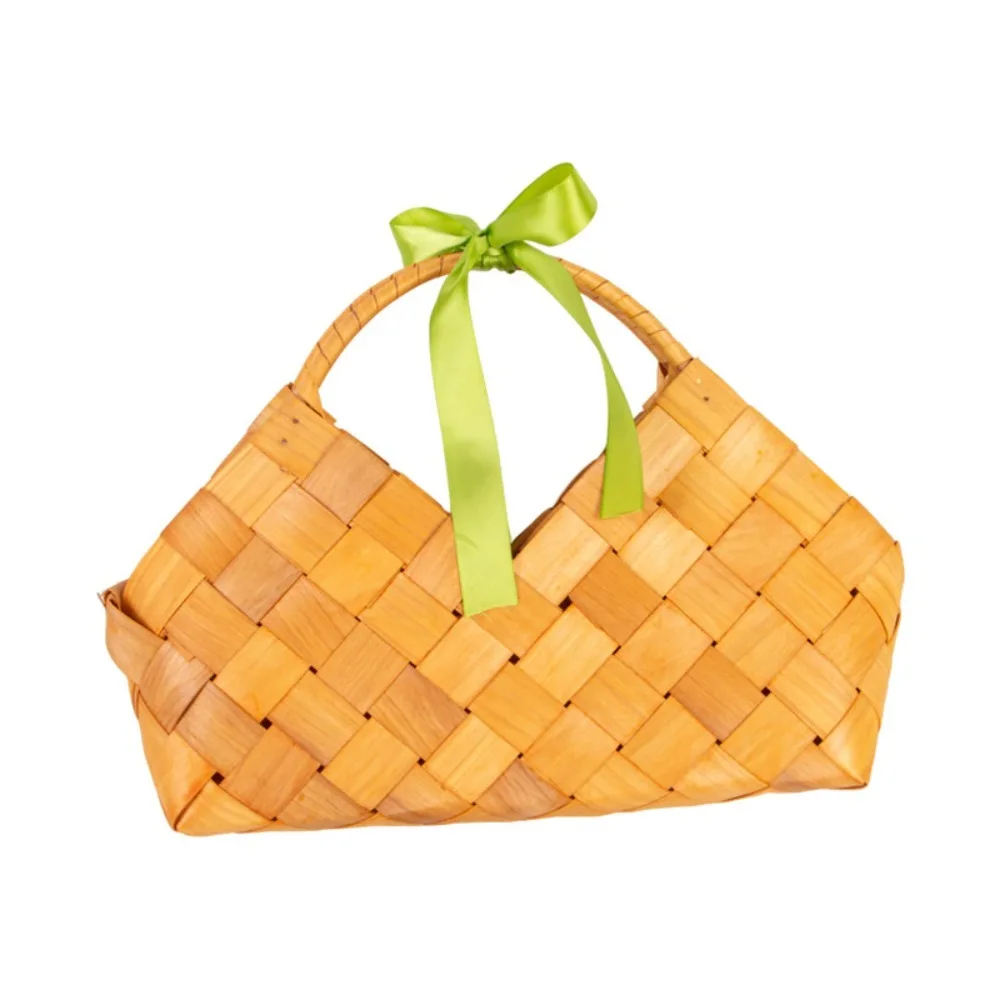 세련된 수제 화분 휴대용 접이식 걸이 바구니 다양한 크기 DIY 잡화 정리함 가정용