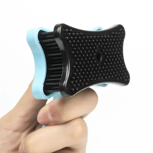 Pet hair removal brush Cat hair removal dog hair cleaner One click hair removal massage comb 4