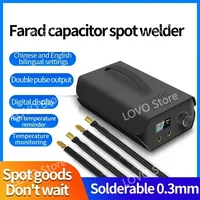 Portable Spot Welding Machine 120 Gear Adjustable 3000F Farah Capacitor For 18650 Lithium Battery DIY 2