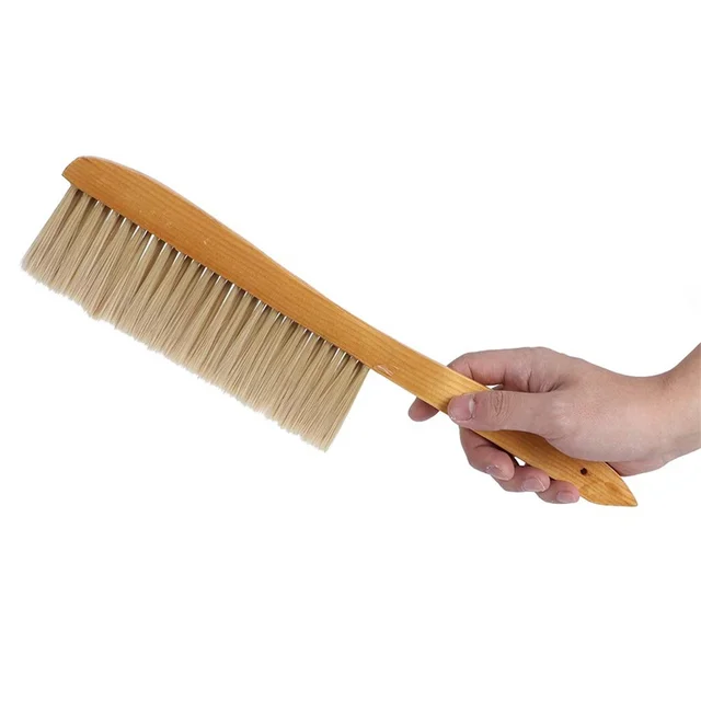 Méhészeti Kefe Méhész Méhkas Szerszámok Fa Puha Méh Seprő Műanyag Szál Kaptár Tisztító Berendezések - Image 3