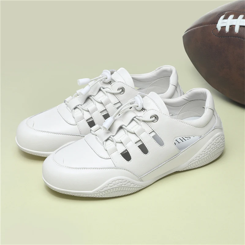 Flat bottomed Women's shoes women Genuine leather Slip on casual shoes Women's shoes