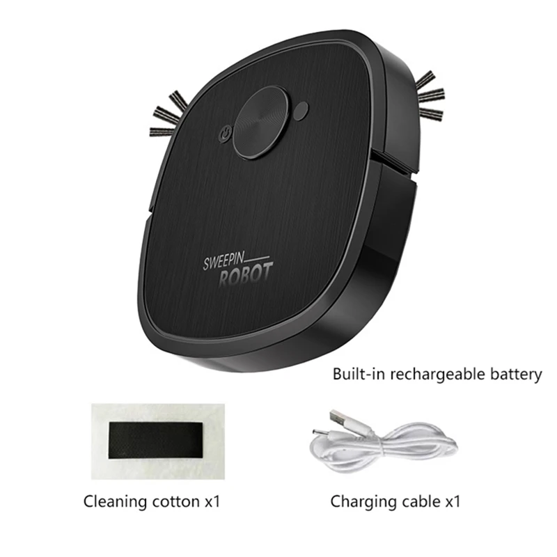 Lenovo New 3-in-1 Robot Vacuum Cleaner USB Charging Home Fully Automatic Sweep Robot Integrated Sweep Suction Mopping