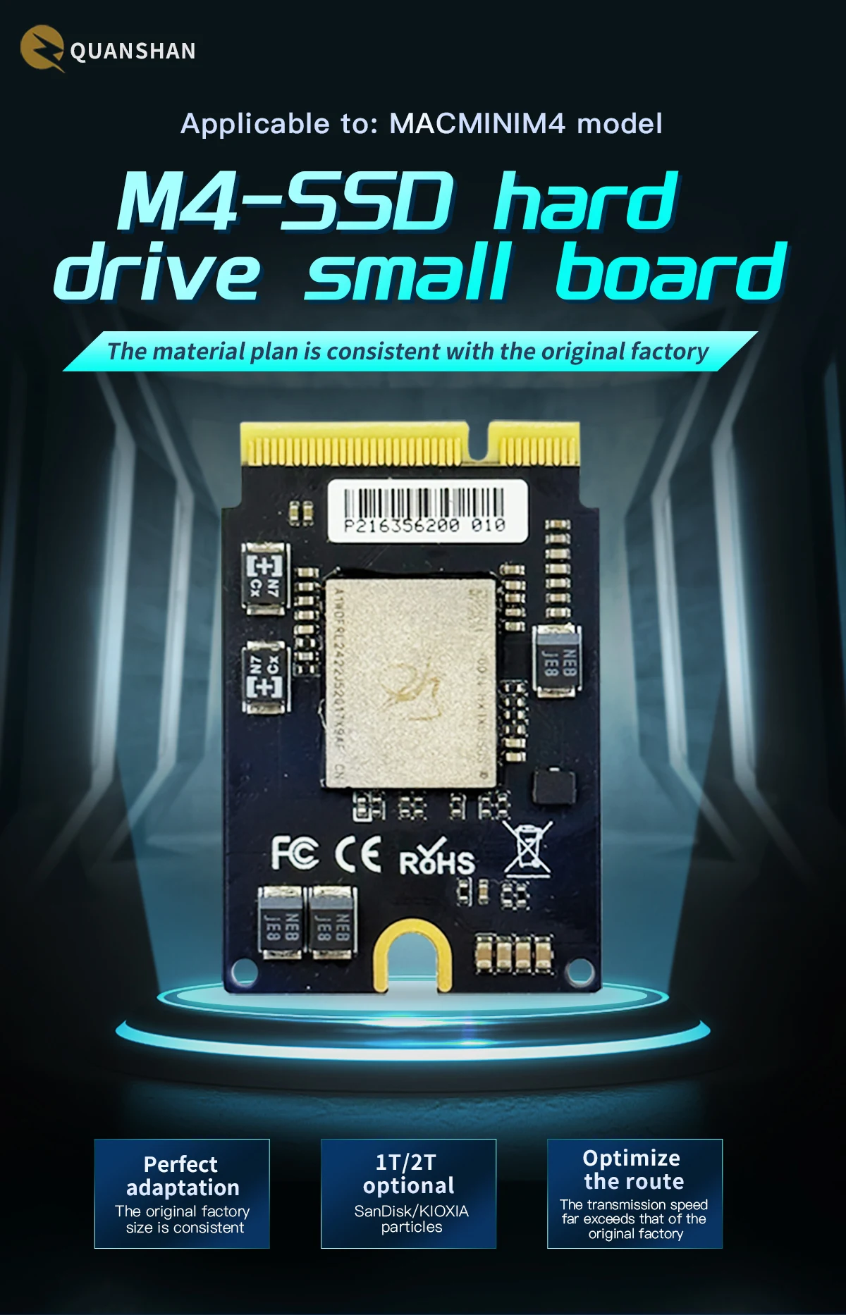 ミ*ト様 MAC mini M4 内蔵SSD 2TB 2TB SSD expansion module for Mac mini M4 - Expand Mac mini