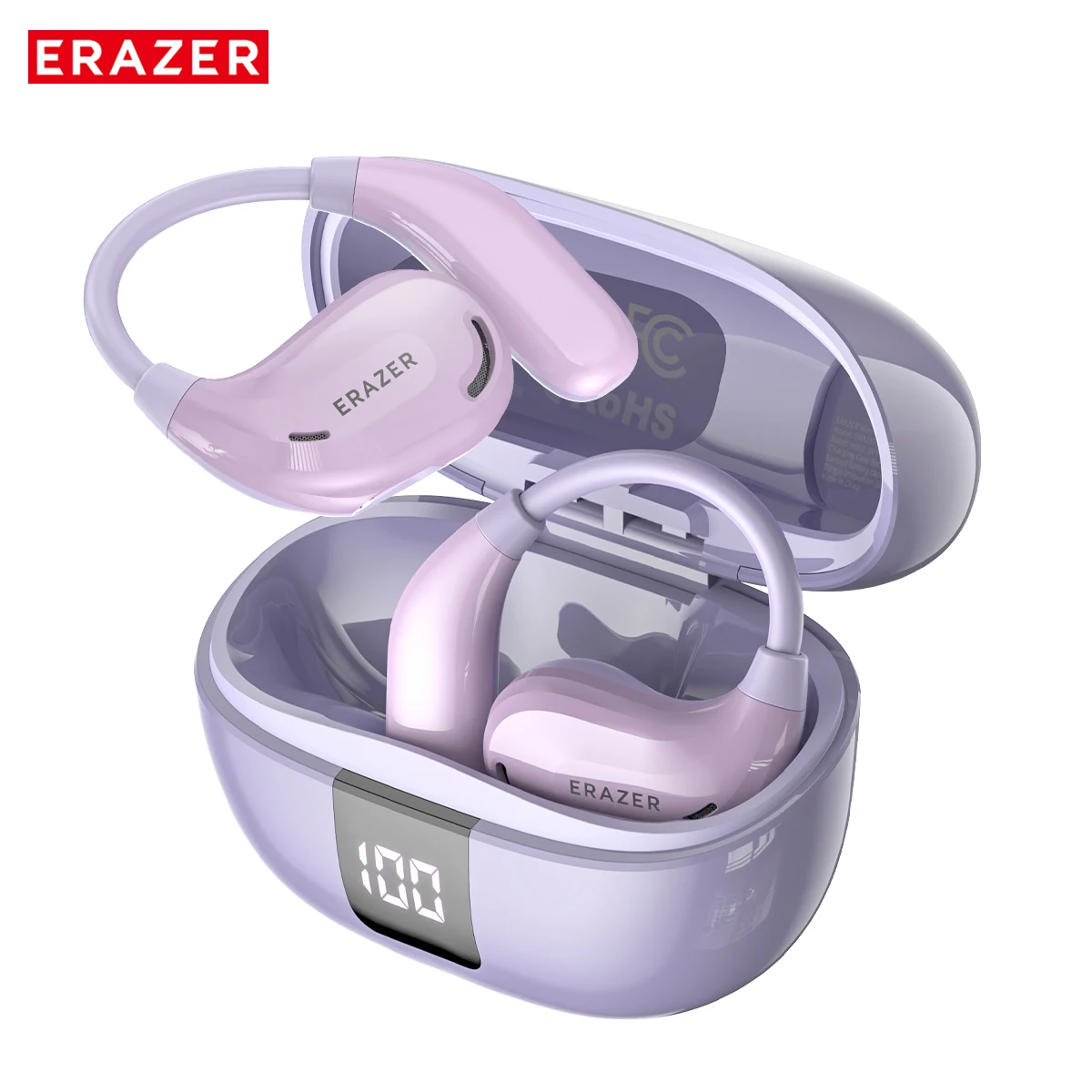 Translation Headphones QYGCKJ ERAZER X8 Translation Earbuds Real
