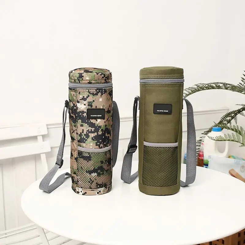 Wine Tote Bag Portable Insulated Wine Tote Drink Carrier With Handle Foldable Carrier Liquor Bag Thickened Camping