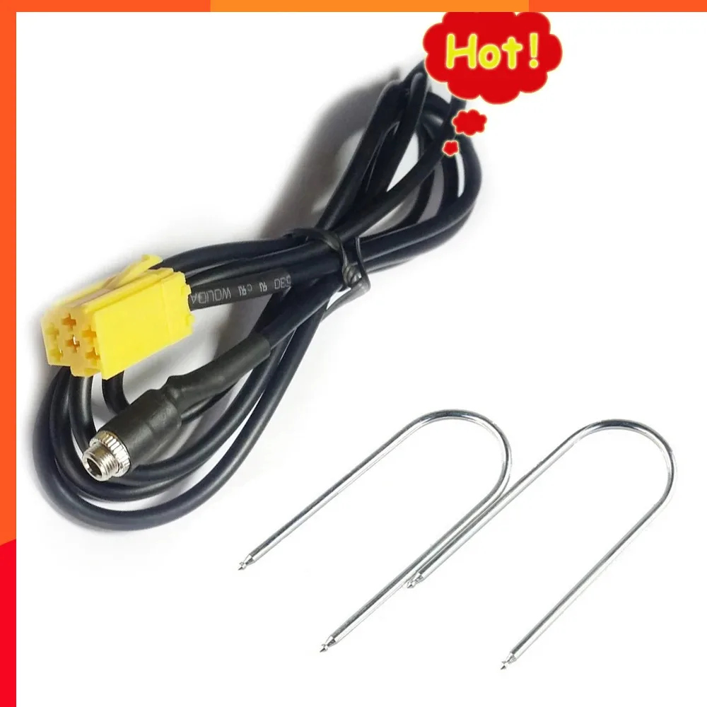 Adattatore Cavo Audio Aux In Femmina Da 3.5Mm Per Fiat Grande Punto 2007 + Con Strumento Di Rimozione Stereo
