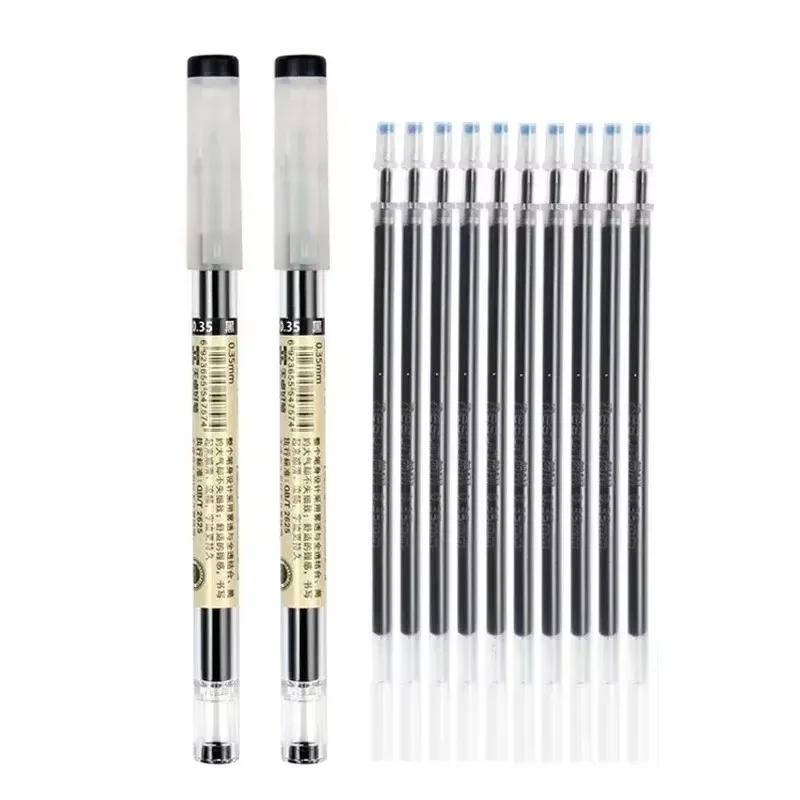 Premium 54-Piece Fine Point Gel Pen Set – Black, Blue, Red Ink for School, Office & Writing Supplies