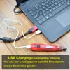 NEWACALOX USB Charging 10W Cordless Variable Speed Rotary Tools Kit Mini Engraver Pen 26 Accessories for Milling Polishing 5