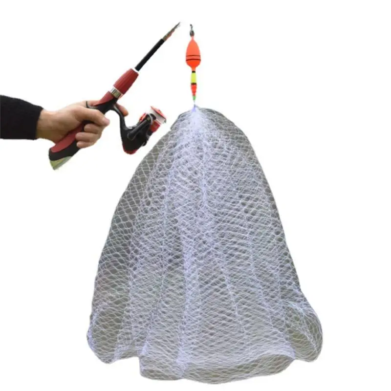 

Fishing Net Trap Mesh Luminous Bead Netting Sea Fish Net Tackle Design Copper Shoal Cast Gill Feeder Fishing Trap Fishing Tools