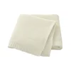 Cotton Knitted Blanket Personalized Embroidered Name Baby Boy Baby Girl Soft Blanket Baby Shower Breathable Stroller Blanket 6