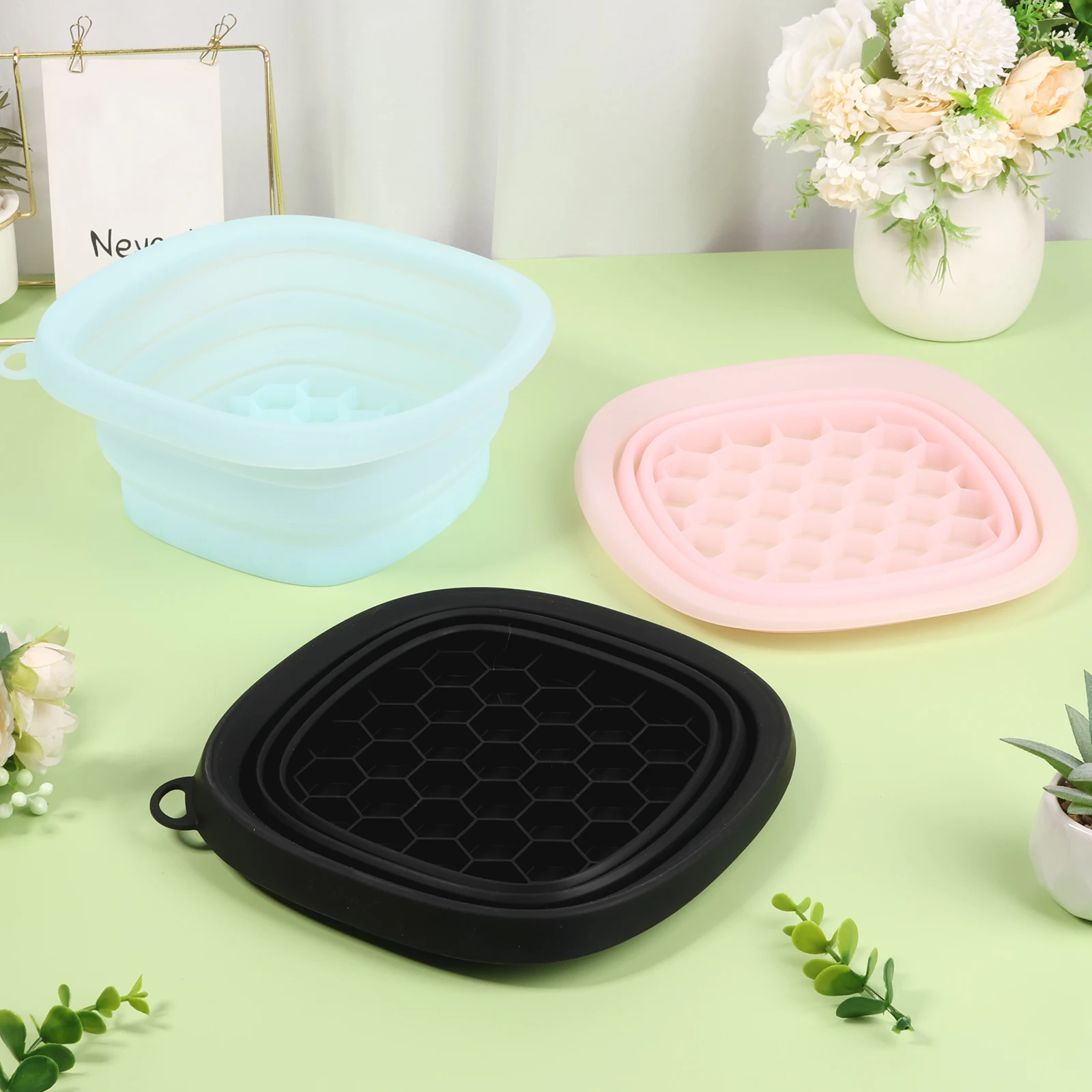 Silicone Portable Facial Ice Bath Bowl for Skincare