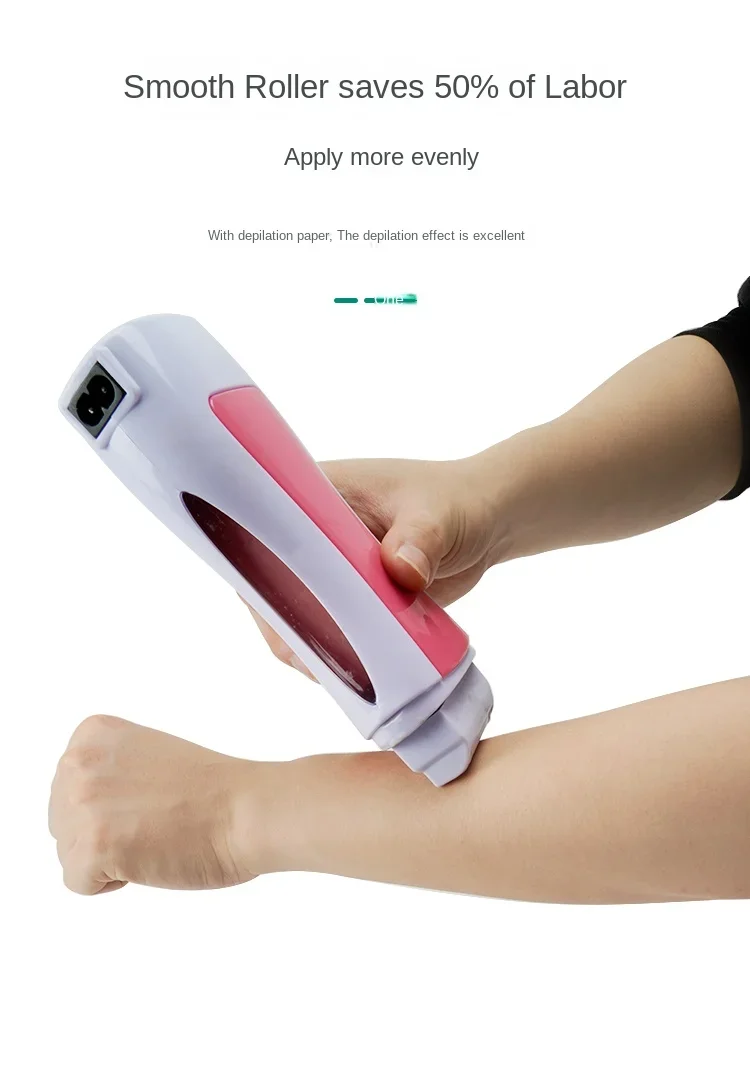 110V/220V Professional Wax Heater for Hair Removal-Water-Soluble Paper for Body, Face, and Private Area