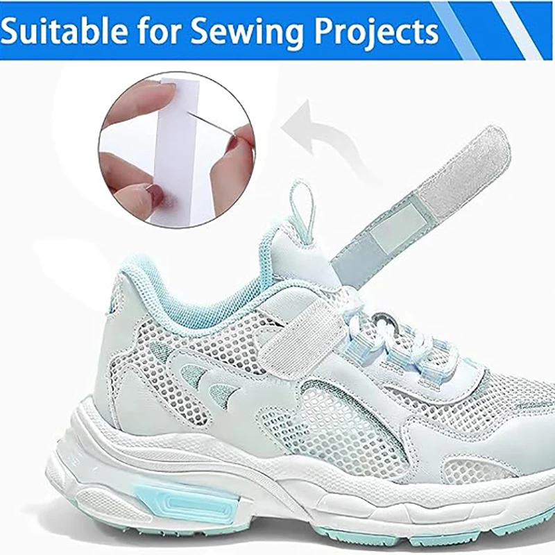 Colorful 20mm Sew-On Hook and Loop Tape - Nylon Fastener Straps