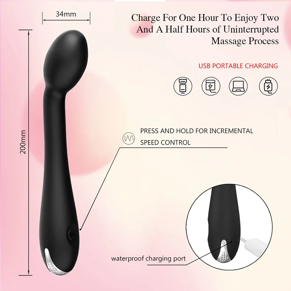 12-speed Anal Vibrator For G-spot And Prostate Stimulation_voghion.com