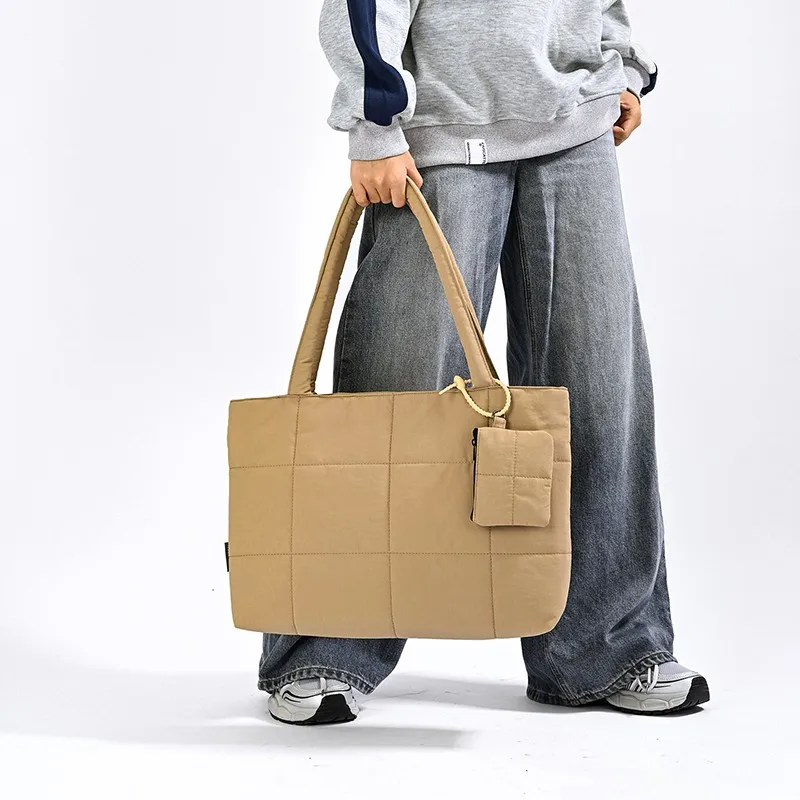 Quilted Handbags Large Underarm Bag Lightweight Commuter Bag for Women Work Shopping Travel Daily