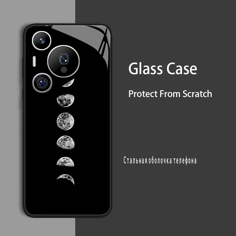Enhanced Shockproof Tempered Glass Case Cover for Huawei Pura 70 Series