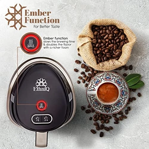Buy Wholesale China Great Quality Coffee Maker Black Gold Automatic Turkish Greek  Coffee Machine & Coffee Machine at USD 10.41