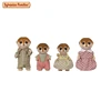 Authentic Sylvanian Families Anime Character Simulation Playhouse Toy Room Decoration Toy Christmas Gift 4