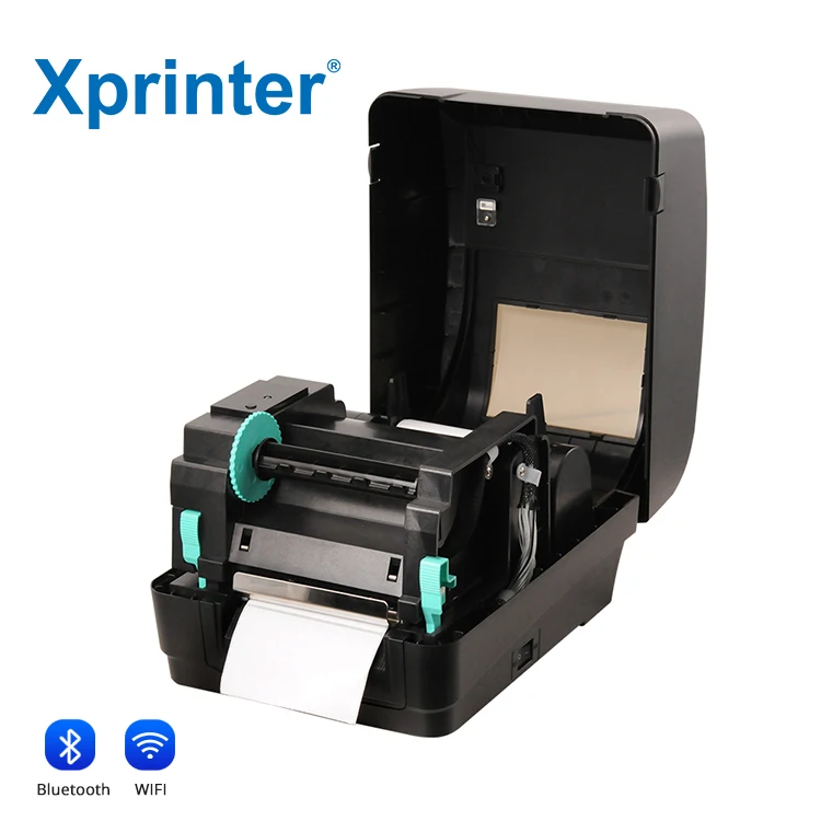 Xprinter XP-H500B/H500E 고성능 감열 라벨 프린터 4x6 듀얼 모터 기어 구동 디자인 감열 바코드 리본 프린터