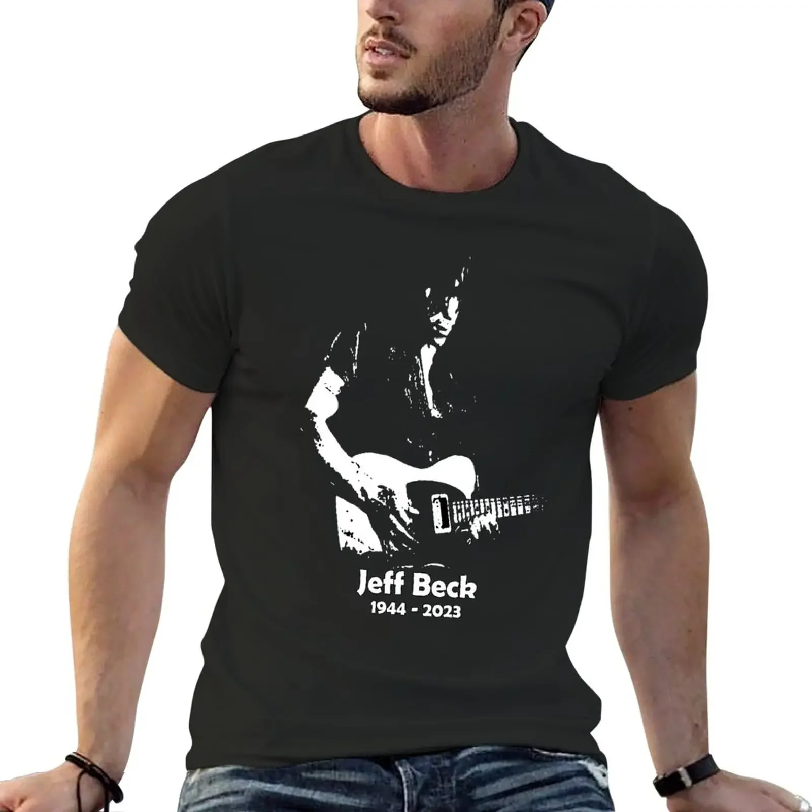 

Jeff Beck T-Shirt vintage plus size tops men workout shirt