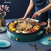 Hot Pot Barbecue Integrated Pot Household Smokeless Electric Barbecue Fire Boiler 220V/1700W Barbecue Machine 4