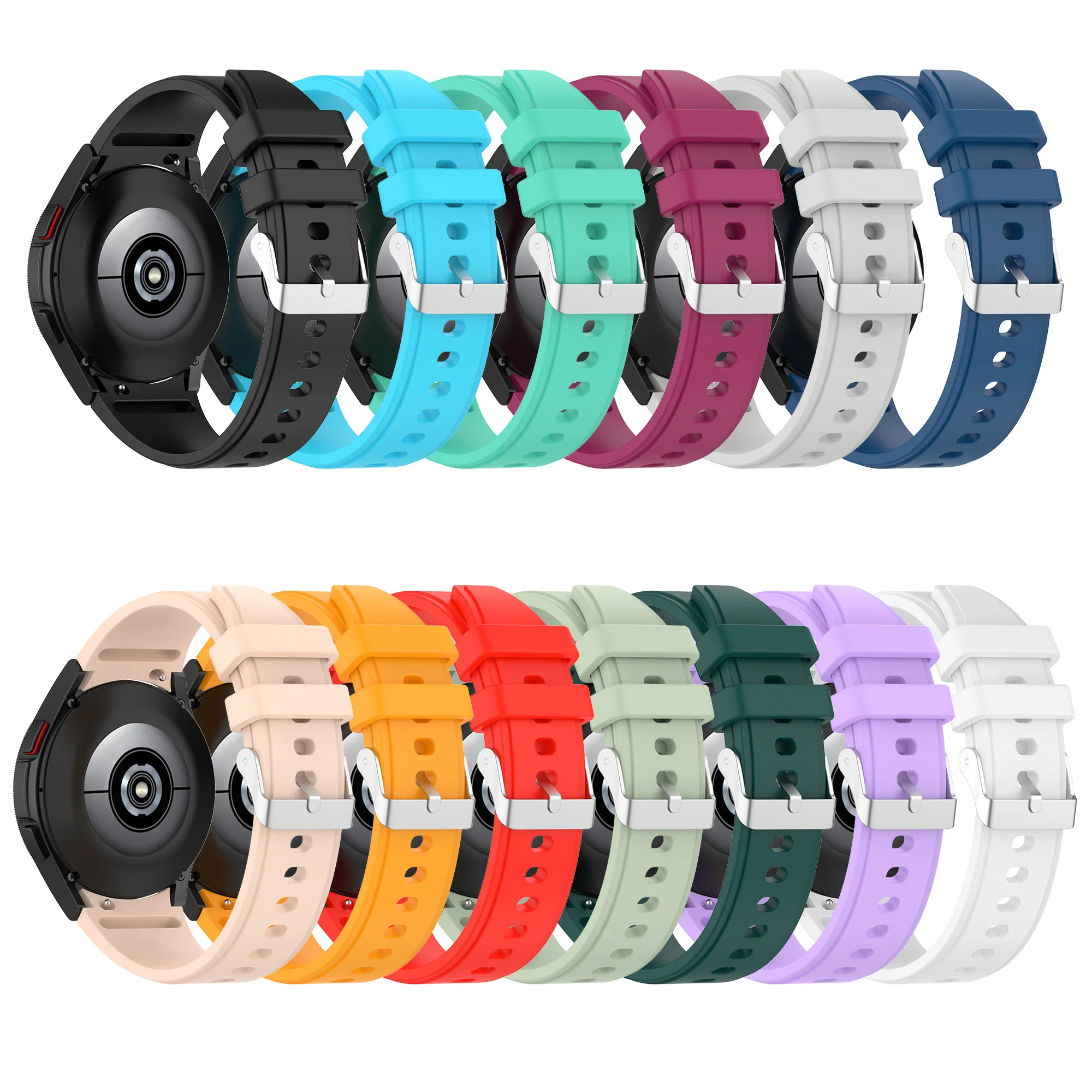 Newcool Silicone Band For Samsung Galaxy Watch 5 Pro 45mm 44mm 40mm