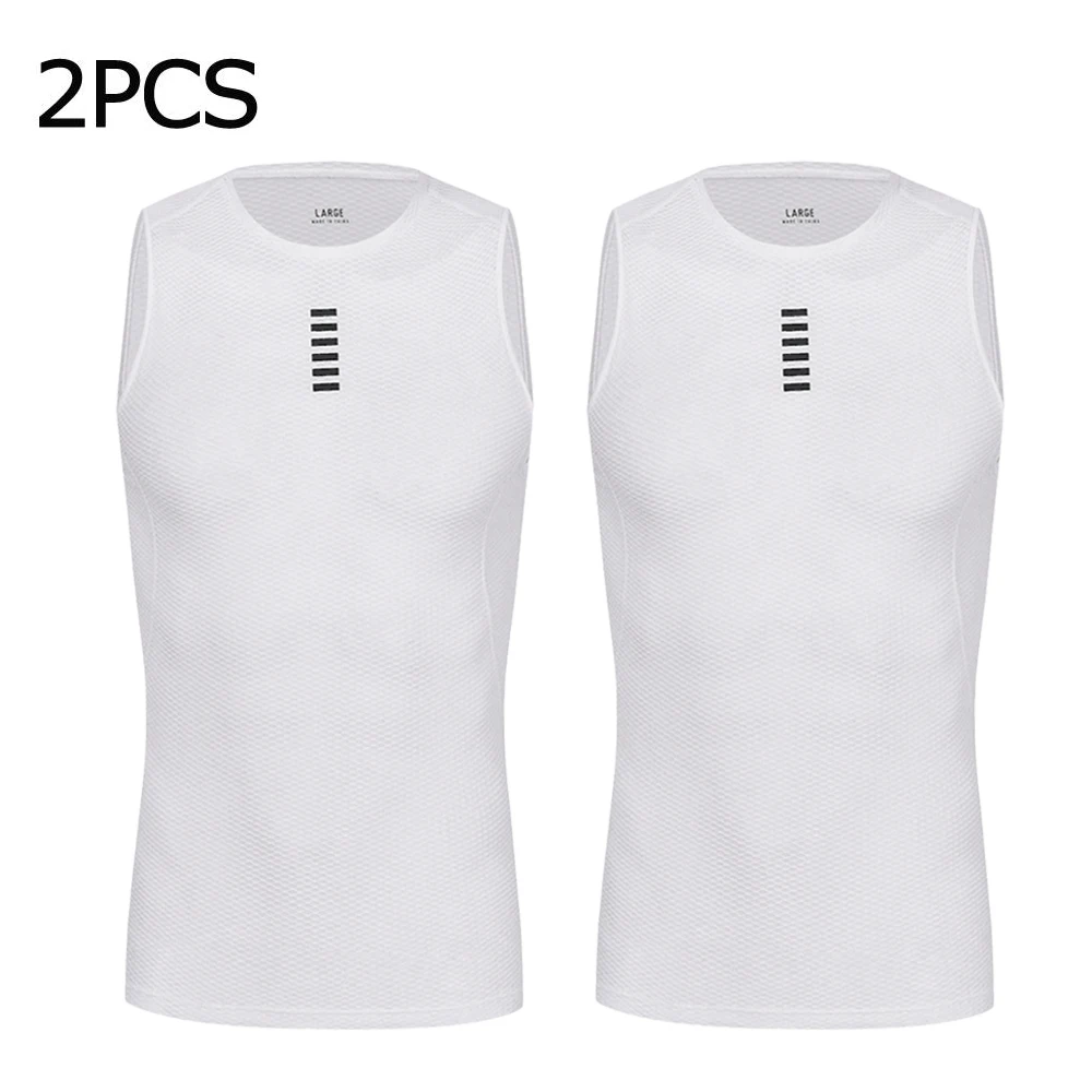 thumbnail image 1 of YKYWBIKE - Camiseta interior de ciclismo sin mangas de secado rápido para hombre, camiseta interior de compresión para ciclismo de montaña, 1 of 5