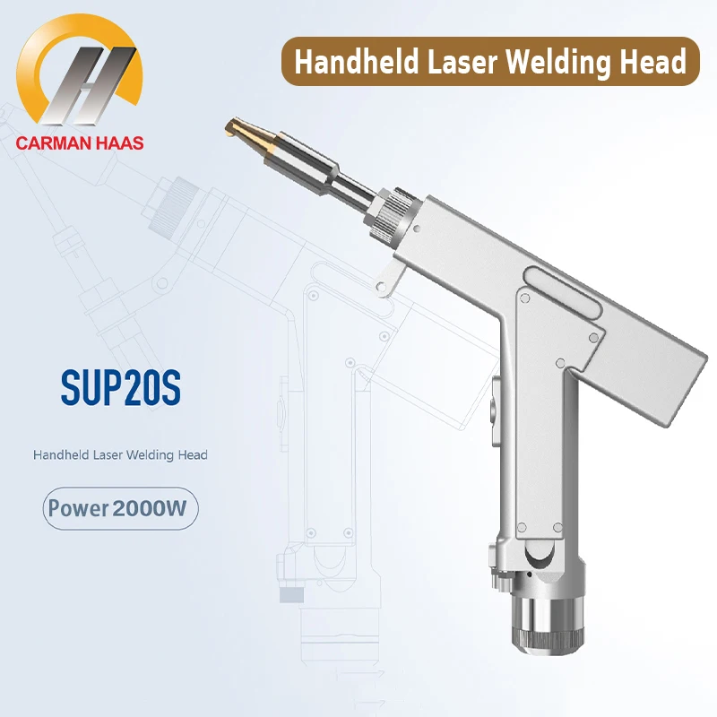 

Carmanhaas SUP20S Handheld Fiber Laser Welding Head for 1064nm Fiber Welding Machine