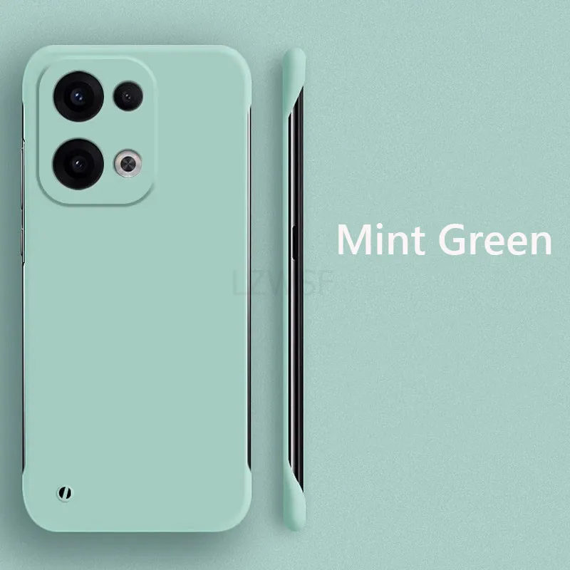 Sleek Matte Hard Back Cover - Frameless Shockproof Case