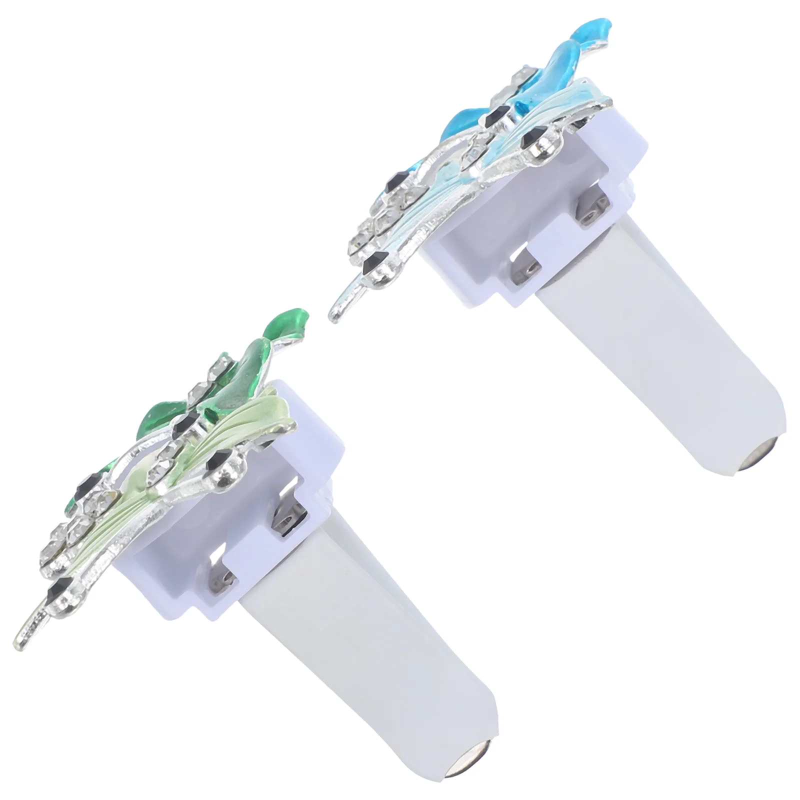 

2pcs Car Air Vent Clips Perfume Decorative Clips Car Interior Accessories For Women