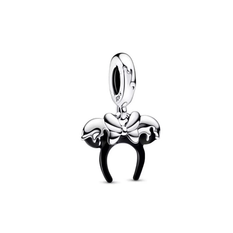 925 Sterling Silver Mickey Disney Castle Donald Duck Daisy Duck Pendant Charms Beads for Original Pandora Bracelet DIY Jewelry