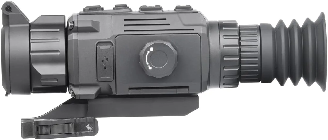 25-256Thermal Imaging Rifle Scope Thermal Scope with1250Yards Detection Range y 3.5XBase Magnification,Thermal Vision riflescope