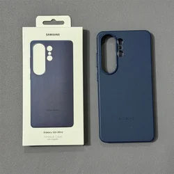 Leather Magnetic Case with Magsafe Wireless Charging Compatibility - S26 UItra (Dark Blue)