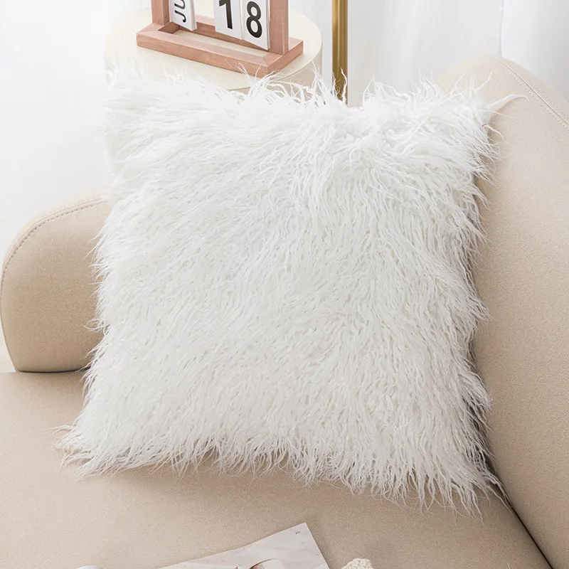 Inyahome Geometric Pillow Covers Square Decorative Throw Cushion Covers Jacquard Decorative Pillowcase Covers for Living Room