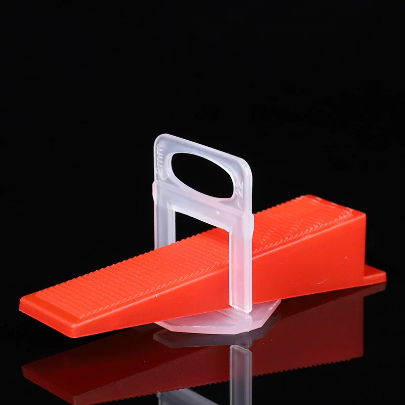 

1-3.0mm Tile Leveler Spacers Tile Leveling System Set For Tile Laying Floor Wall Construction Tools