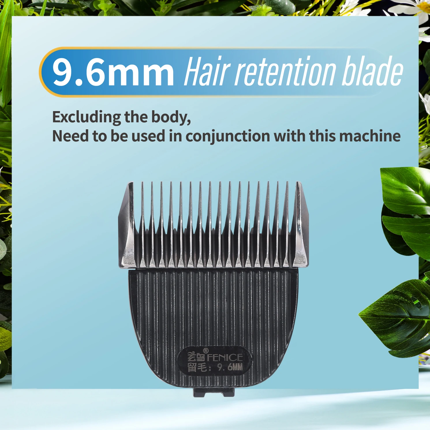 Fenice Spare Hair-length Blades for Pet Clippers P200 Machine