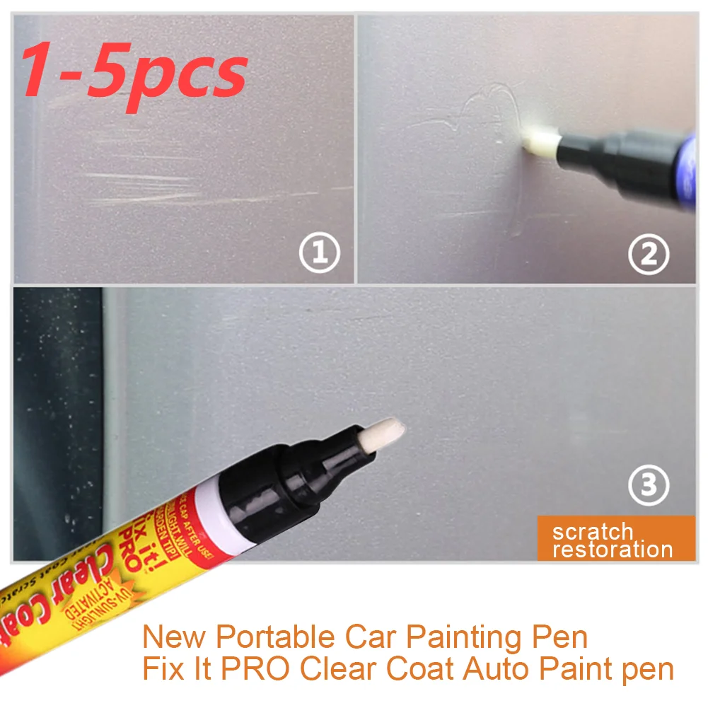 Portable Fix It Pro Clear Car Scratch Repair Pen Paint Care Coat Applicator Car Wash Maintenance Accessories