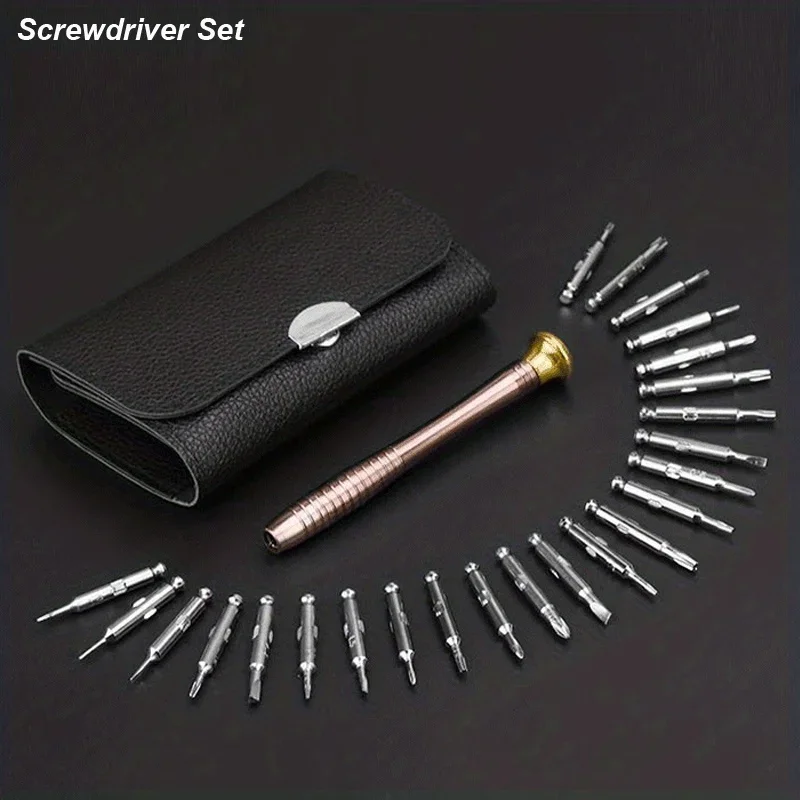 25 In 1 Precision Screwdriver Set Repair Tool Kit Small Screwdriver Set Star/Y-type/Flat-blade/Triangle Screwdrivers For Mo screwdriver set
