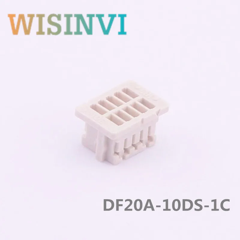 100 teile/los DF20A-10DS-1C Gummischale 10P Abstand: 1,0mm