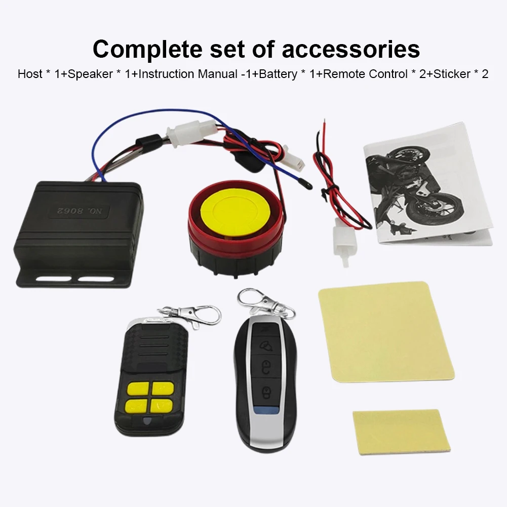 Alarme Antivol 115 DB Pour Scooter électrique - Télécommande, Compatible M365 XT30 - 13