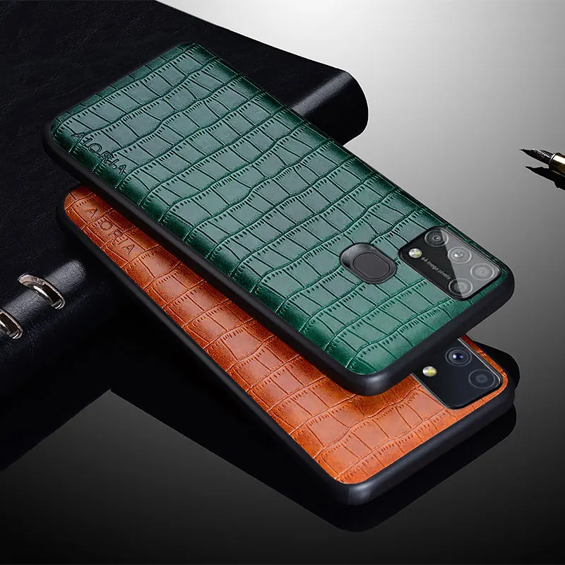 Luxury Slim Fit Leather Phone Case - Protective Cover Coque
