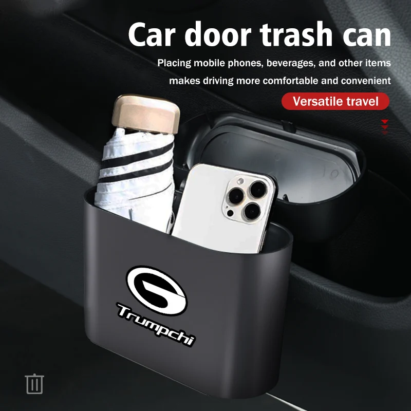 Hanging Car Trash Can Garbage Dust Case Storage Pressing Bin For GAC MOTOR GS3 GE3-Trumpchi Aion S Aion Y AION V iA5