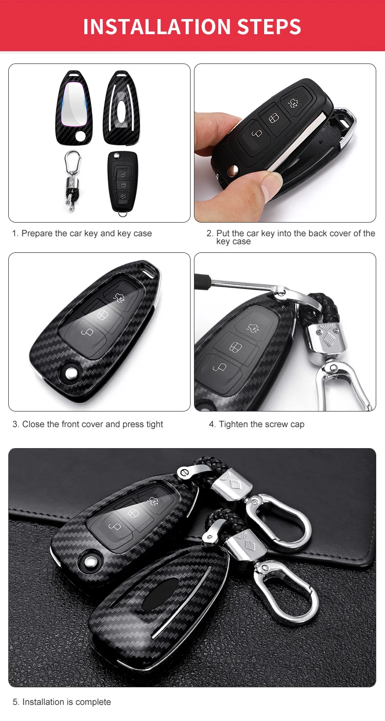 ABS Carbon Fibe Car Key Cover Case Shell per Ford Focus 2 3 MK3 ST RS Ecosport Fuga Fuga Fiesta Tourneo Custom Transit Galaxy 15 ABS Carbon Fibe Car Key Cover Case Shell per Ford Focus 2 3 MK3 ST RS Ecosport Fuga Fuga Fiesta Tourneo Custom Transit Galaxy - S51cf30d956c148b38524ae99c534f725j