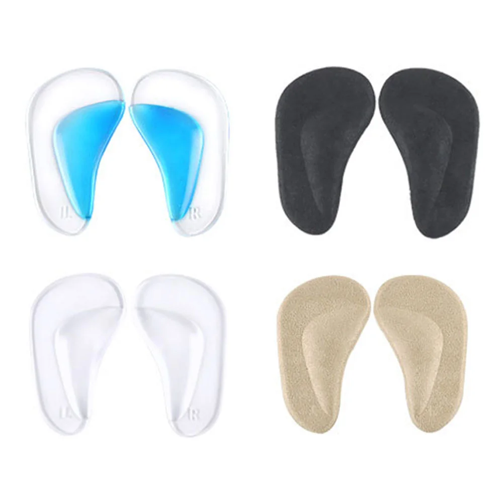 

4 Pairs Shoe Pads for High Heels Arch Shoes Gel Foot Children's Support Insoles Cushion Baby