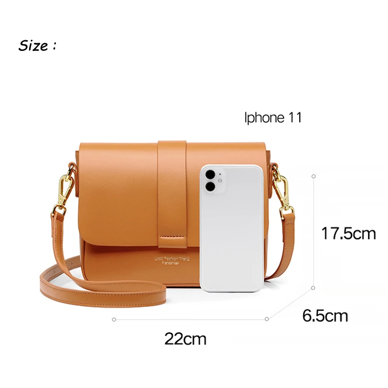 Genuine Cow Leather Women Shoulder Bag Solid Color Clutch Small Crossbody Sac A Main leather handbag women handbags crossbody bags